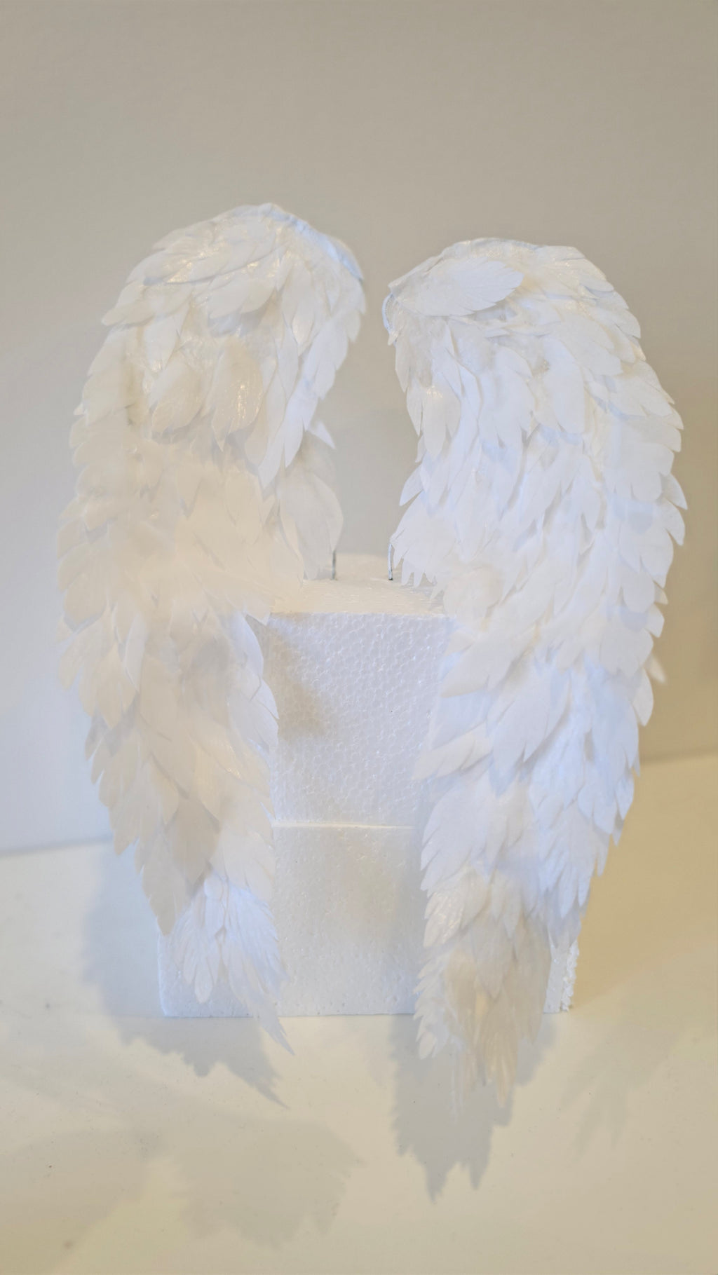 Angel with wafer paper wings